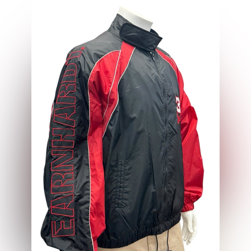 NWOT Vintage 90s Winner’s Circle Dale Earnhardt 3 Embroidered Windbreaker Jacket - Picture 8 of 12